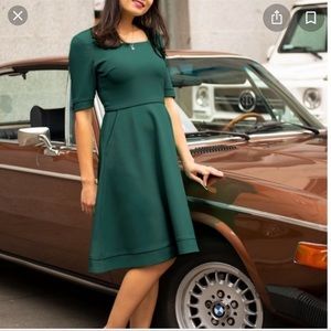 Betabrand Emerald Elixir Dress in XXL